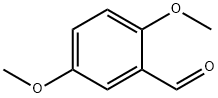 2,5-ジメトキシベンズアルデヒド 化学構造式