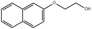 2-(2-ナフチルオキシ)エタノール 化学構造式