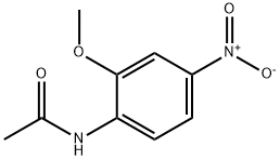 N-(2-METHOXY-4-NITROPHENYL)ACETAMIDE Struktur