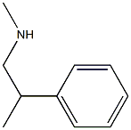 苯丙甲胺, 93-88-9, 结构式