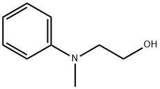 N-甲基-N-羟乙基苯胺, 93-90-3, 结构式