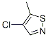 4-クロロ-5-メチルイソチアゾール 化学構造式