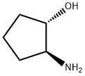 Cyclopentanol,2-amino-,(1S,2S)-(9CI) Structure