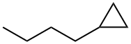 Butylcyclopropane Structure