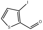 3-ヨード-2-チオフェンカルボアルデヒド 化学構造式
