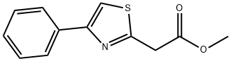 METHYL (4-PHENYL-1,3-THIAZOL-2-YL)ACETATE Struktur