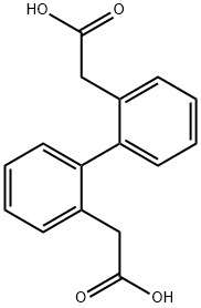 BIPHENYL-2,2'-DIACETONITRILE,93012-30-7,结构式