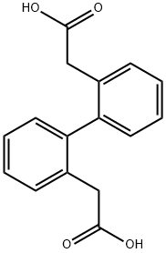 BIPHENYL-2,2'-DIACETONITRILE Structure