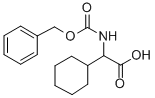 Cyclohexaneacetic acid,a-[[(phenylmethoxy)carbonyl]amino]- Structure