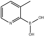 3-甲基吡啶-2-硼酸 结构式