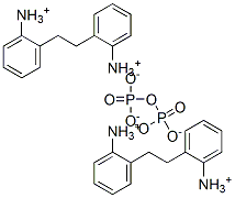 2,2'-ethylenedianilinium tetrahydrogen diphosphate Struktur