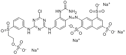 レマゾールイエローゲルプ3RS 化学構造式