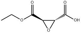 2,3-Oxiranedicarboxylicacid,monoethylester,(2R,3R)-(9CI) Structure