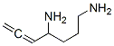 5,6-heptadiene-1,4-diamine Struktur
