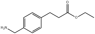 4-氨甲基苯丙酸乙酯, 93071-68-2, 结构式
