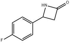 4-(4-FLUOROPHENYL)-2-AZETIDINONE Struktur