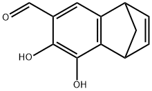 1,4-Methanonaphthalene-6-carboxaldehyde, 1,4-dihydro-7,8-dihydroxy- (9CI) Struktur