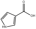 ピロール-3-カルボン酸 化学構造式