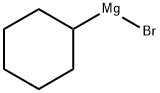 シクロヘキシルマグネシウムブロミド (18%テトラヒドロフラン溶液, 約1mol/L) 化学構造式