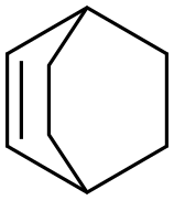 ビシクロ[2.2.2]オクタ-5-エン 化学構造式