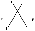 1,1,2,2,3,3-六氟环丙烷 结构式