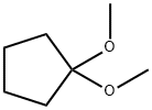 1,1-二甲氧基环戊烷,931-94-2,结构式