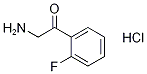 2-FLUOROPHENACYLAMINE HYDROCHLORID Structure