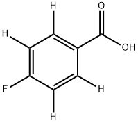 4-FLUOROBENZOIC-D4 ACID Struktur