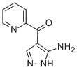 (5-氨基-1H-吡唑-4-基)-2-吡啶基-甲酮,931114-35-1,结构式