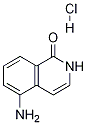 1(2H)-Isoquinolinone, 5-aMino-, Monohydrochloride Struktur