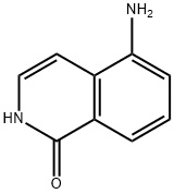 5-氨基-1(2H)-异喹啉酮 结构式