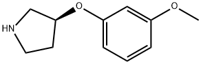 S-3-(3-METHOXYPHENOXY)-PYRROLIDINE Structure