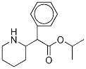 dl-threo-Ritalinic Acid Isopropyl Ester Structure