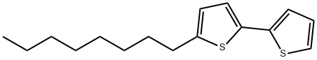 5-n-Octyl-2,2'-bithiophene Structure
