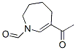 1H-Azepine-1-carboxaldehyde, 6-acetyl-2,3,4,5-tetrahydro- (9CI)|