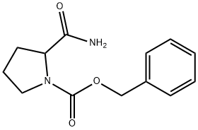 BENZYL 2-CARBAMOYLPYRROLIDINE-1-CARBOXYLATE Structure