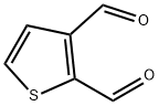 2,3-THIOPHENEDICARBOXALDEHYDE Structure