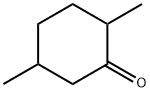 2,5-DIMETHYLCYCLOHEXANONE Structure