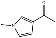 3-アセチル-1-メチルピロール 化学構造式