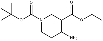 1-TERT-BUTYL 3-ETHYL 4-AMINOPIPERIDINE-1,3-DICARBOXYLATE price.