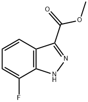 7-氟-1H-吲唑-3-甲酸甲酯, 932041-13-9, 结构式