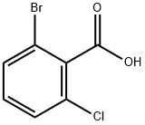 2-Bromo-6-chlorobenzoic acid Struktur