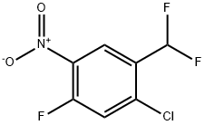1-氯-2-(二氟甲基)-5-氟-4-硝基苯,932375-23-0,结构式