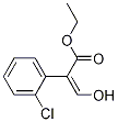 Benzeneacetic acid, 2-chloro-.alpha.-(hydroxyMethylene)-, ethyl|
