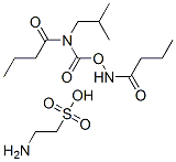 N-isobutyloxycarbonyl-di-n-butylamide-taurine 结构式