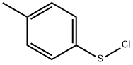 4-甲基苯硫氯 结构式