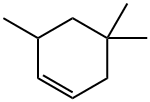 3,5,5-三甲基环己烯, 933-12-0, 结构式