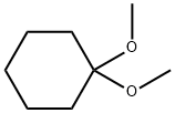 1,1-ジメトキシシクロヘキサン 化学構造式