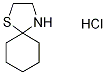 1-硫-4-氮杂螺[4.5]癸烷盐酸盐 结构式