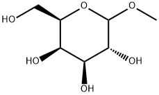 METHYL-D-GALACTOPYRANOSIDE Struktur